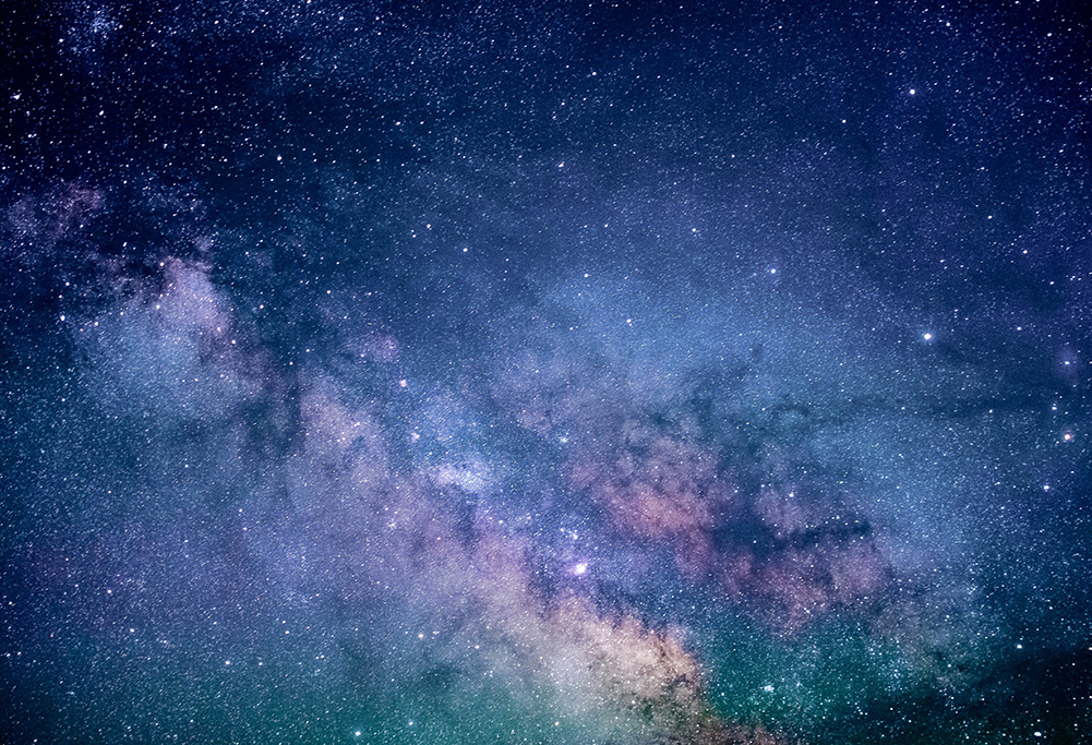 star filled sky